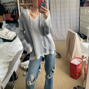 Vintage Havana Blue Hoodie